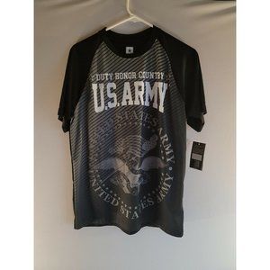 Hky Sportswear U. S. Army active wear shirt mens medium duty honor country